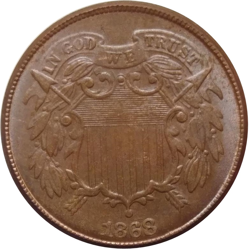 1868-Two-Cent-Copper